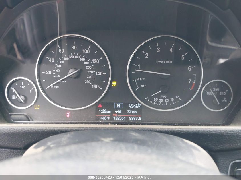 2013 BMW 320I XDRIVE - WBA3C3C58DF979120
