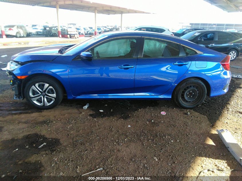 2018 HONDA CIVIC LX - 19XFC2F50JE007586