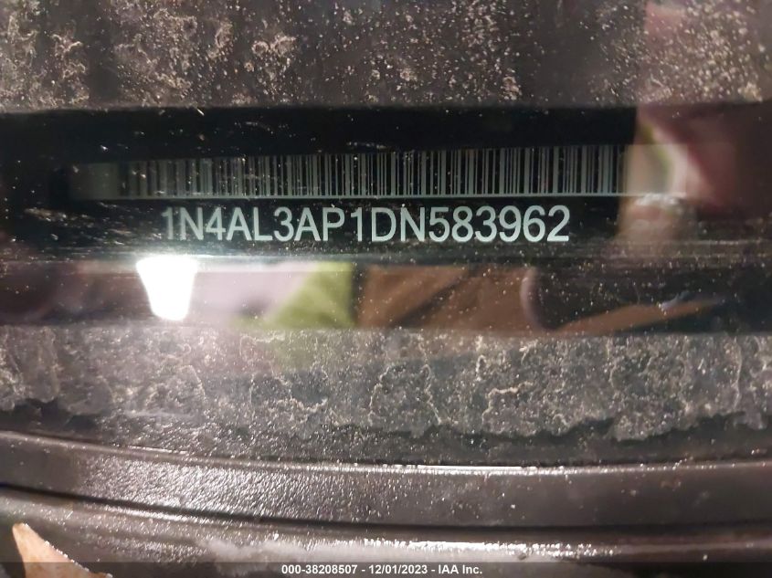 2013 NISSAN ALTIMA 2.5/S/SV/SL - 1N4AL3AP1DN583962