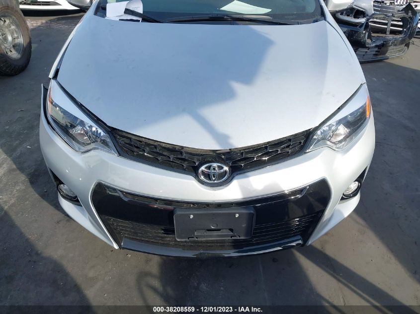 2015 TOYOTA COROLLA S PLUS - 2T1BURHE2FC266796