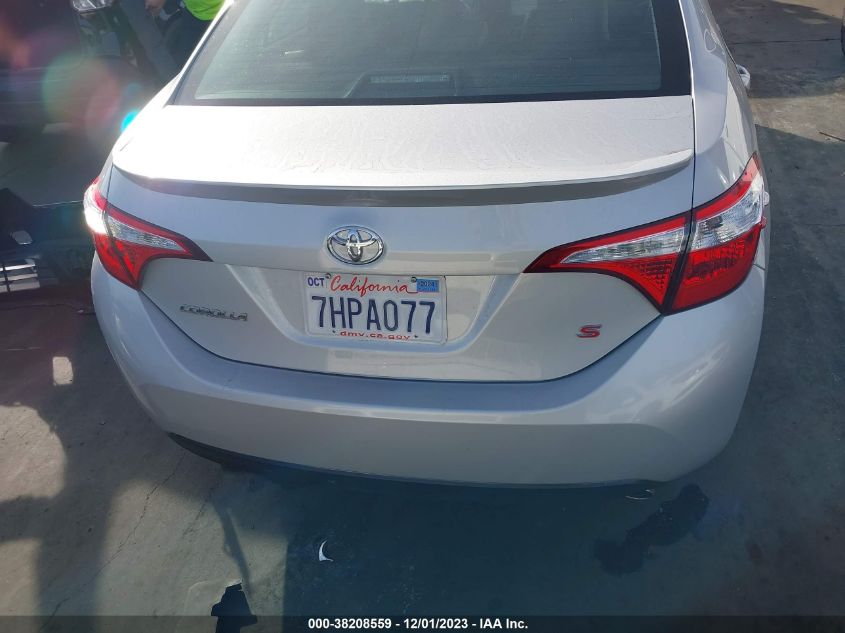 2015 TOYOTA COROLLA S PLUS - 2T1BURHE2FC266796