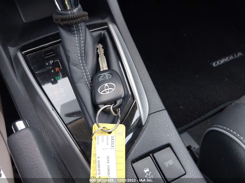 2015 TOYOTA COROLLA S PLUS - 2T1BURHE2FC266796