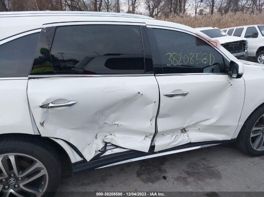 2017 ACURA MDX W/ADVANCE PKG - 5FRYD4H85HB029241