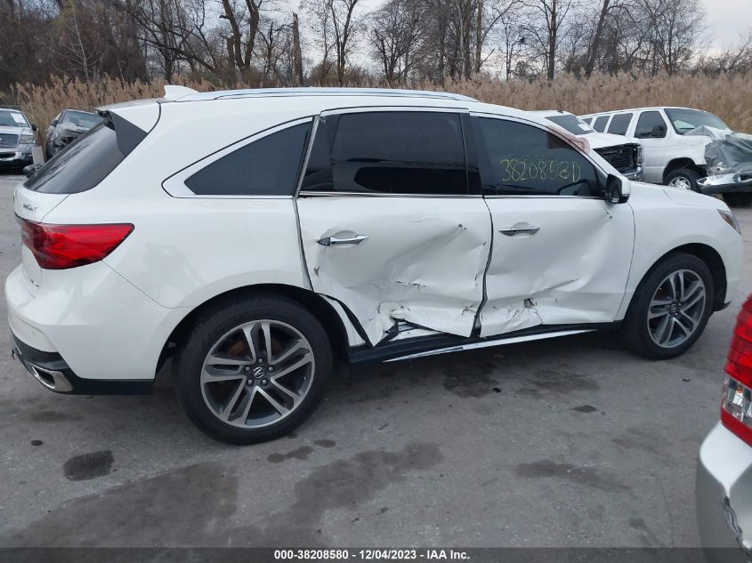 2017 ACURA MDX W/ADVANCE PKG - 5FRYD4H85HB029241