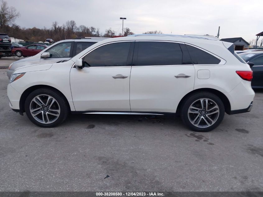 2017 ACURA MDX W/ADVANCE PKG - 5FRYD4H85HB029241