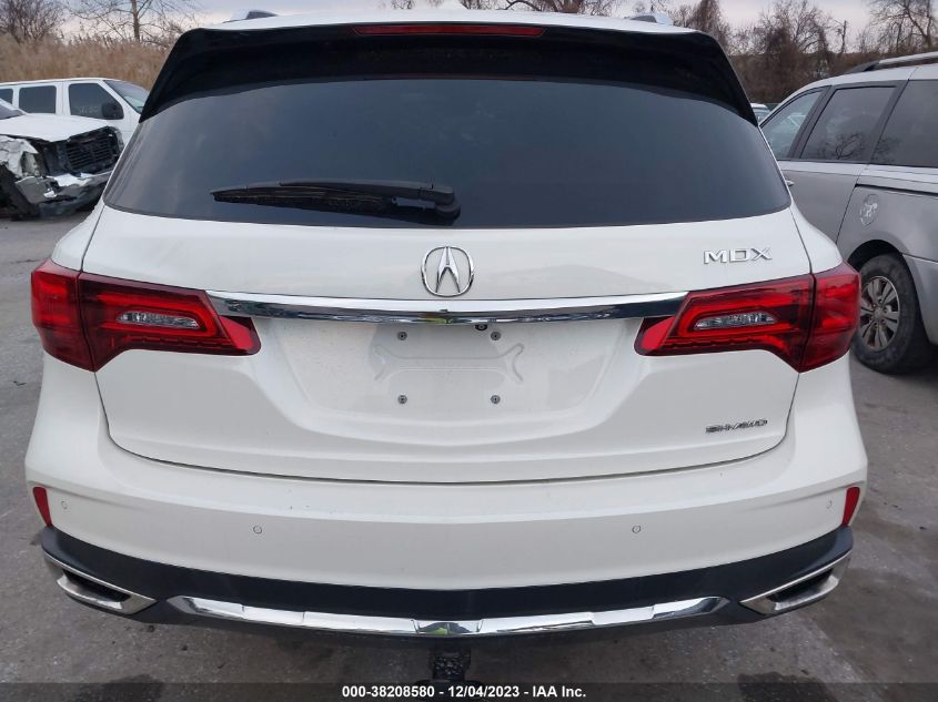 2017 ACURA MDX W/ADVANCE PKG - 5FRYD4H85HB029241