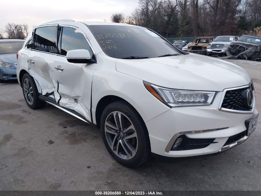 2017 ACURA MDX W/ADVANCE PKG - 5FRYD4H85HB029241