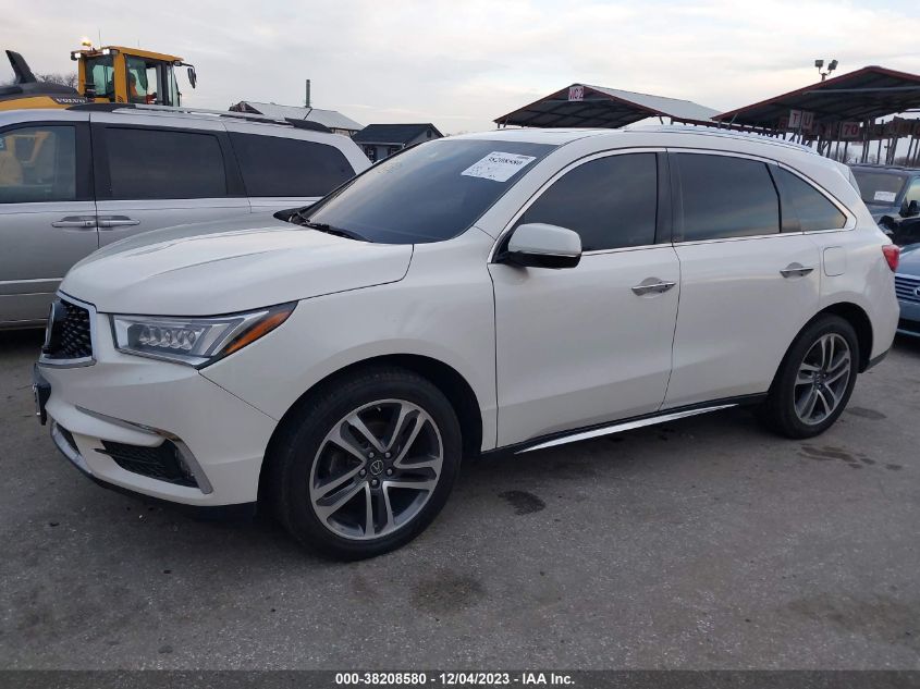 2017 ACURA MDX W/ADVANCE PKG - 5FRYD4H85HB029241