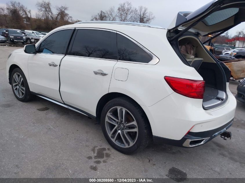 2017 ACURA MDX W/ADVANCE PKG - 5FRYD4H85HB029241