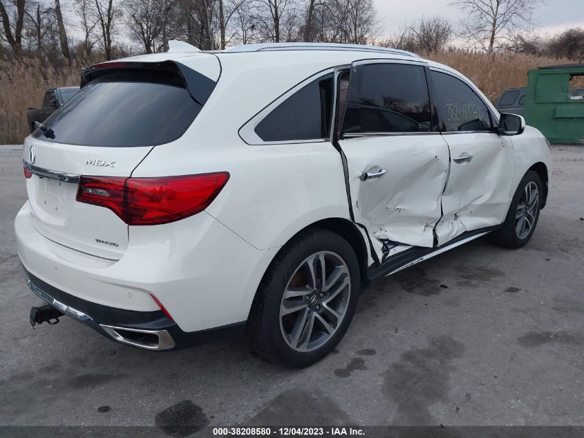 2017 ACURA MDX W/ADVANCE PKG - 5FRYD4H85HB029241