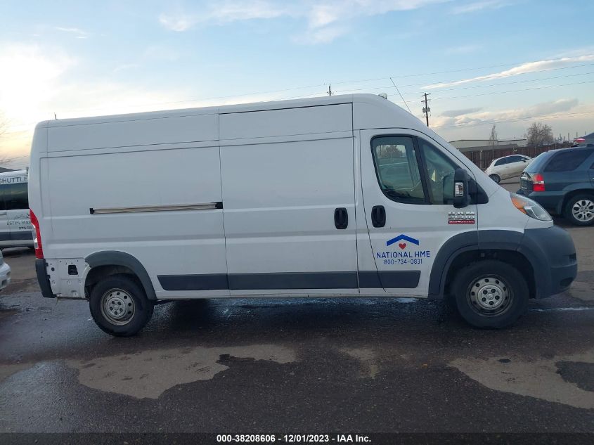 2018 RAM PROMASTER 2500 HIGH ROOF 159" WB 3C6TRVDG8JE107384