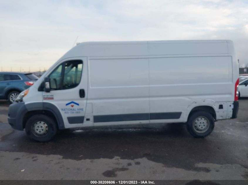 2018 RAM PROMASTER 2500 HIGH ROOF 159" WB 3C6TRVDG8JE107384