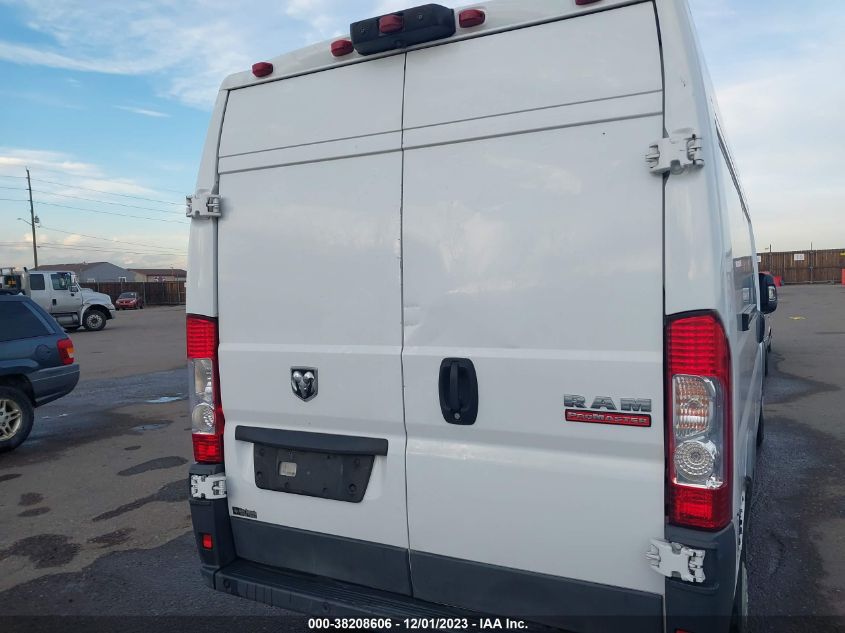 2018 RAM PROMASTER 2500 HIGH ROOF 159" WB 3C6TRVDG8JE107384