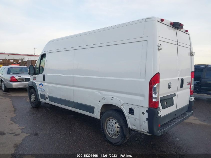 2018 RAM PROMASTER 2500 HIGH ROOF 159" WB 3C6TRVDG8JE107384