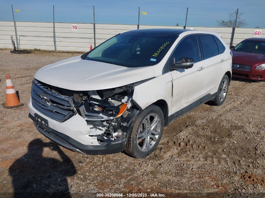 2016 FORD EDGE TITANIUM - 2FMPK3K97GBB48561