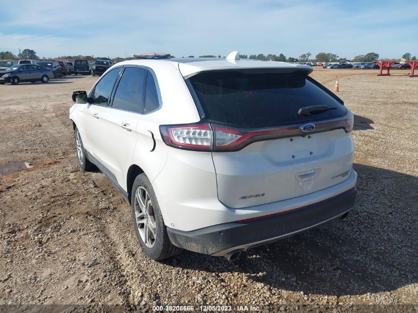 2016 FORD EDGE TITANIUM - 2FMPK3K97GBB48561