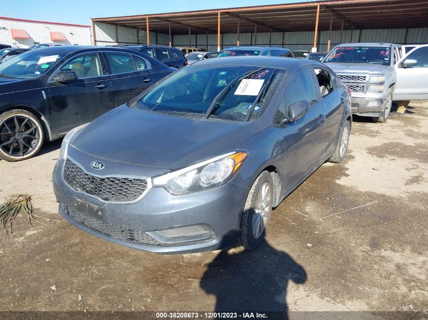 2016 KIA FORTE LX - KNAFX4A6XG5503593