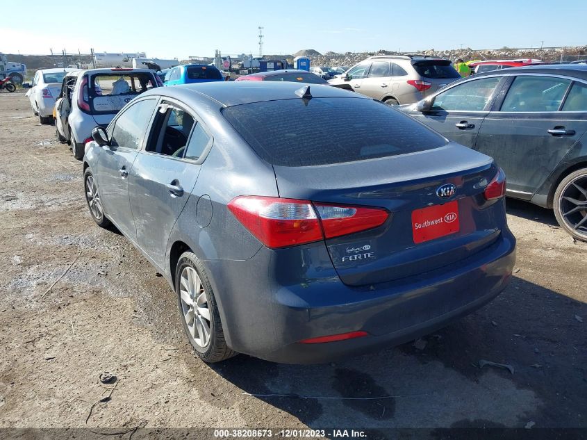 2016 KIA FORTE LX - KNAFX4A6XG5503593