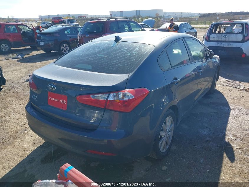 2016 KIA FORTE LX - KNAFX4A6XG5503593