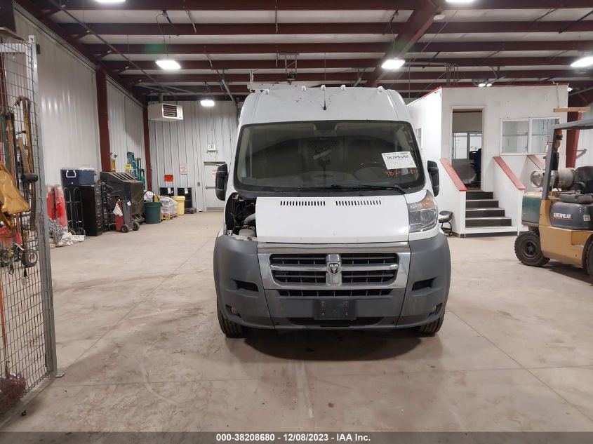 2016 RAM PROMASTER 2500 HIGH ROOF 3C6TRVDG6GE124497