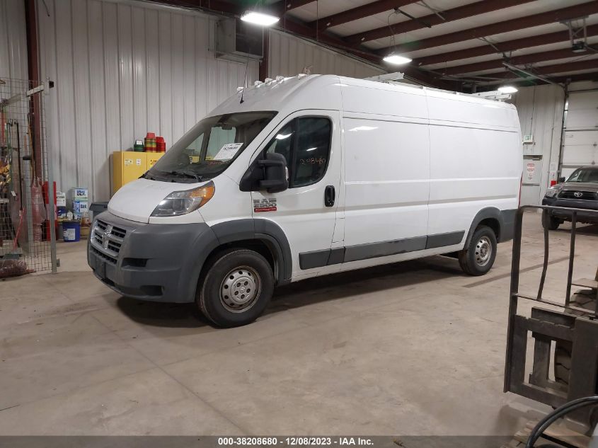 2016 RAM PROMASTER 2500 HIGH ROOF 3C6TRVDG6GE124497