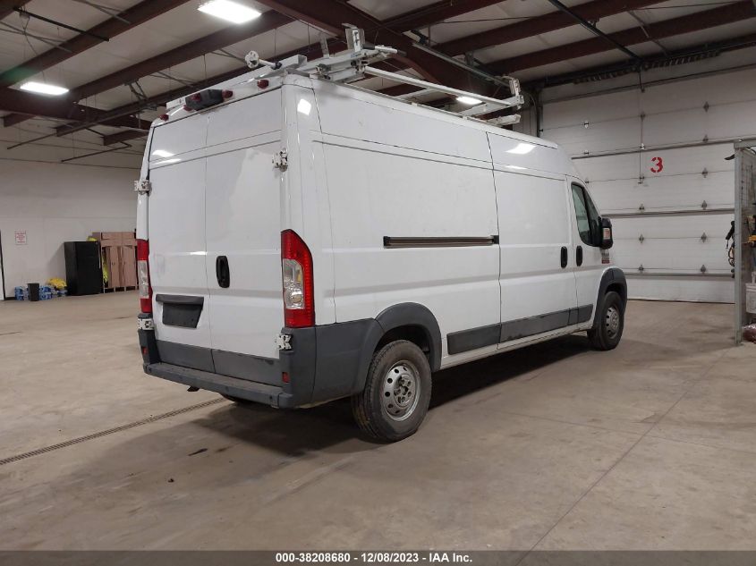 2016 RAM PROMASTER 2500 HIGH ROOF 3C6TRVDG6GE124497