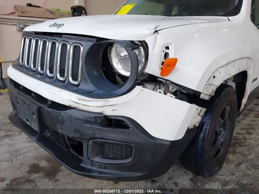 2017 JEEP RENEGADE SPORT FWD - ZACCJAAB0HPE73550