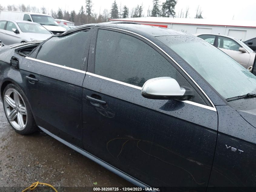 2013 AUDI S4 3.0T PREMIUM PLUS - WAUBGAFL1DA108832