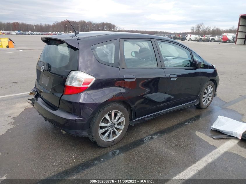 2013 HONDA FIT SPORT - JHMGE8H54DC012279