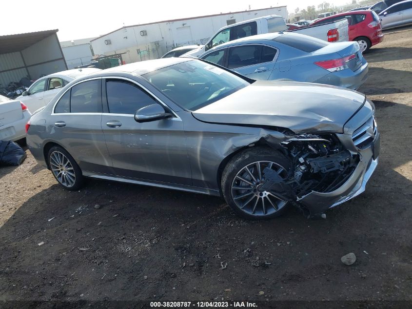 2015 MERCEDES-BENZ C 300 LUXURY/SPORT - 55SWF4JB0FU046050