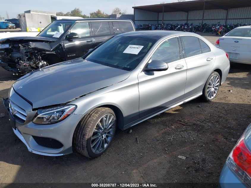 2015 MERCEDES-BENZ C 300 LUXURY/SPORT - 55SWF4JB0FU046050