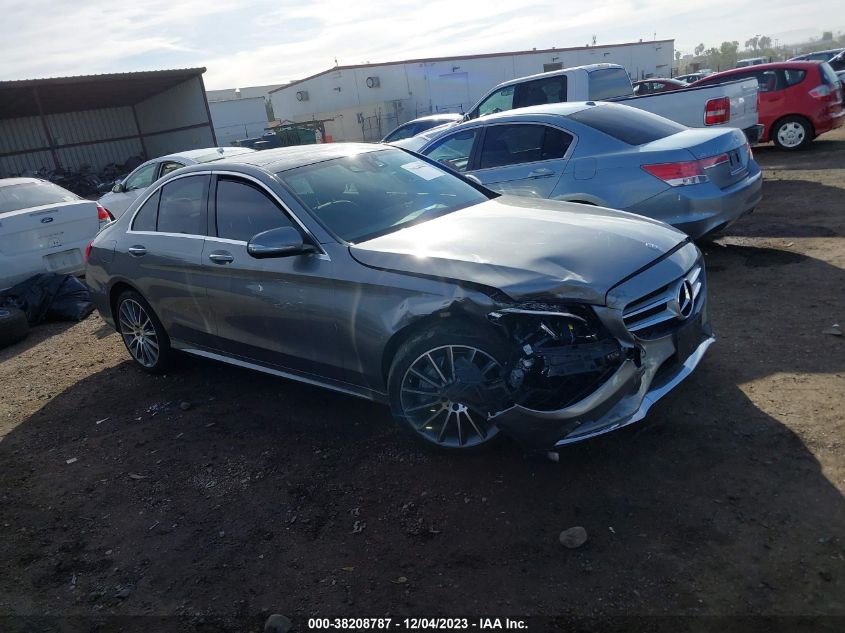 2015 MERCEDES-BENZ C 300 LUXURY/SPORT - 55SWF4JB0FU046050