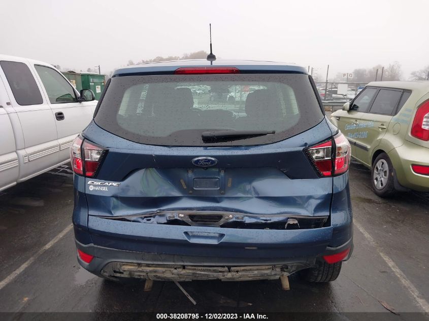 2018 FORD ESCAPE S - 1FMCU0F78JUC76793