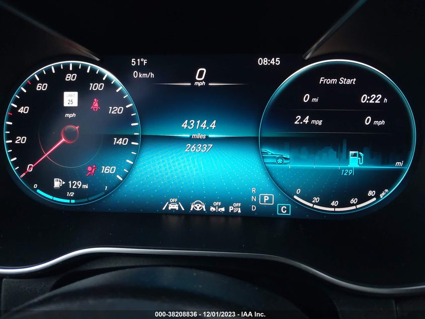VIN W1N0G8EB9MV276201 2021 MERCEDES-BENZ GLC 300 SUV