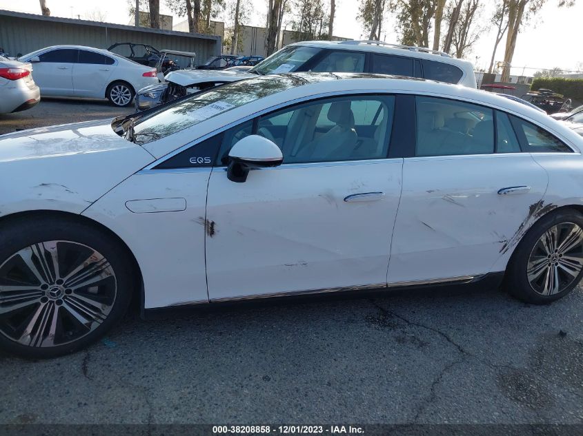 2022 MERCEDES-BENZ EQS 450 W1KCG2DB6NA003234