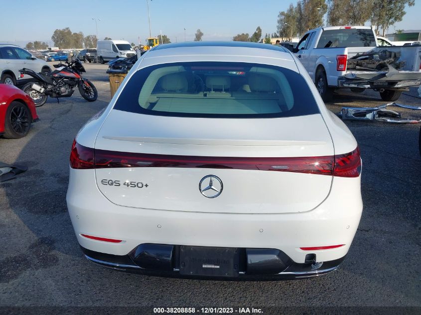 2022 MERCEDES-BENZ EQS 450 W1KCG2DB6NA003234
