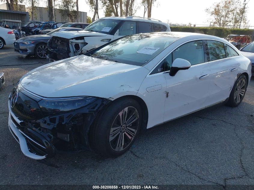 2022 MERCEDES-BENZ EQS 450 W1KCG2DB6NA003234
