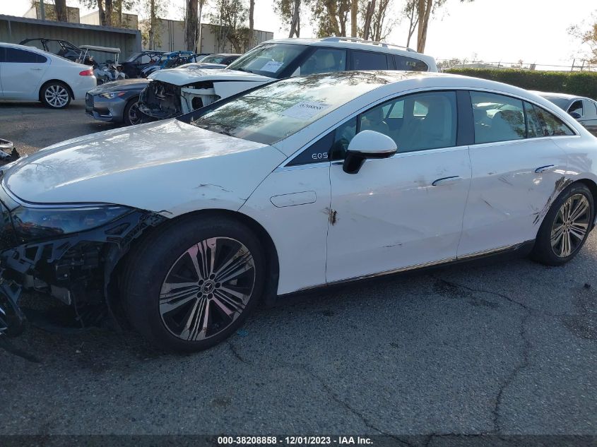 2022 MERCEDES-BENZ EQS 450 W1KCG2DB6NA003234