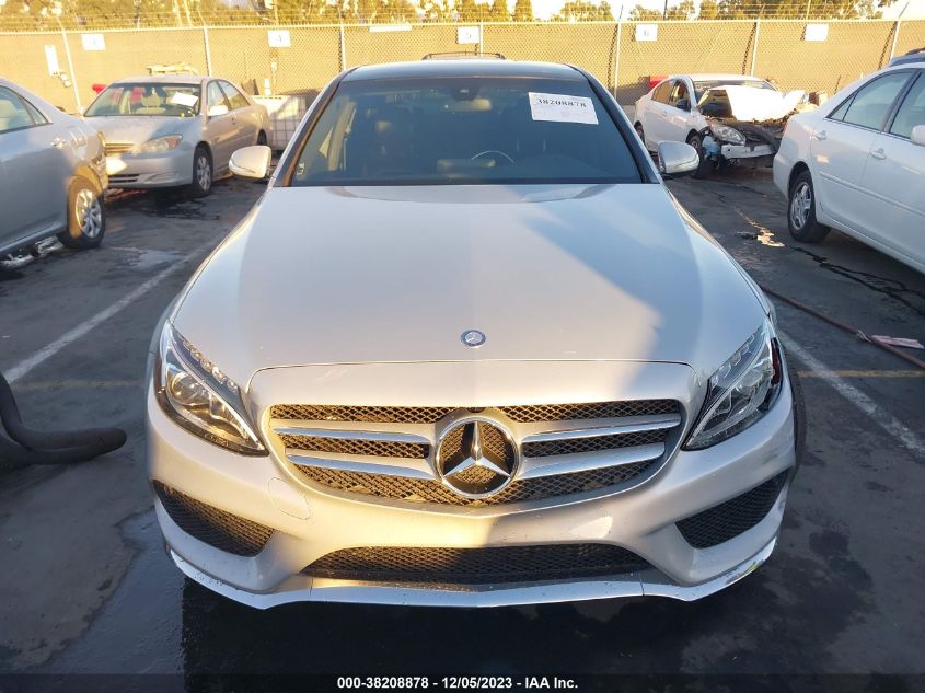 2015 MERCEDES-BENZ C 300 LUXURY/SPORT - 55SWF4JB5FU070862