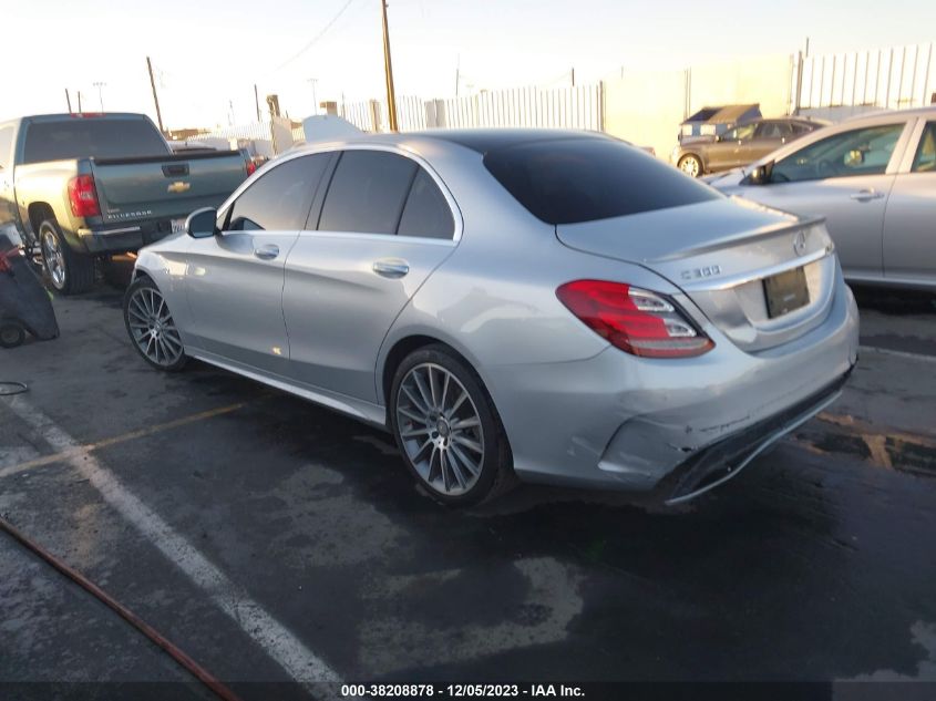 2015 MERCEDES-BENZ C 300 LUXURY/SPORT - 55SWF4JB5FU070862