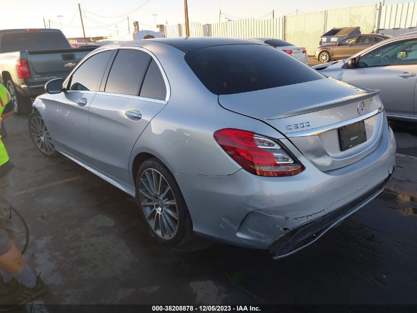 2015 MERCEDES-BENZ C 300 LUXURY/SPORT - 55SWF4JB5FU070862