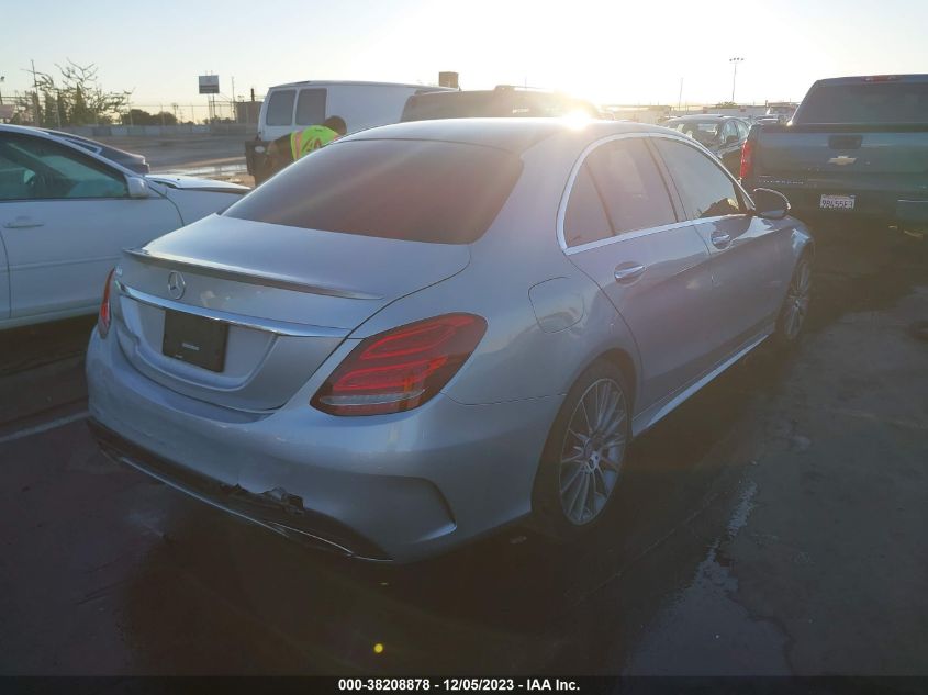 2015 MERCEDES-BENZ C 300 LUXURY/SPORT - 55SWF4JB5FU070862