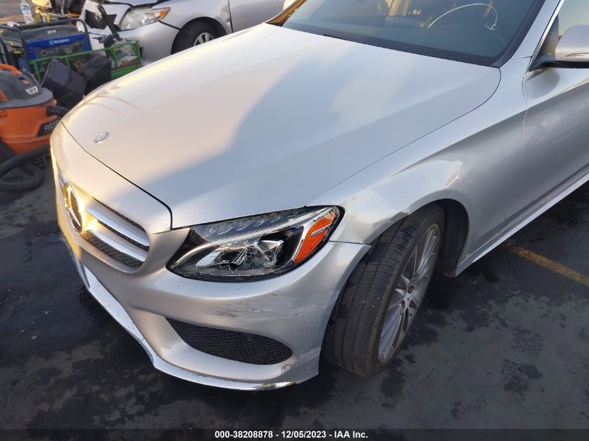2015 MERCEDES-BENZ C 300 LUXURY/SPORT - 55SWF4JB5FU070862