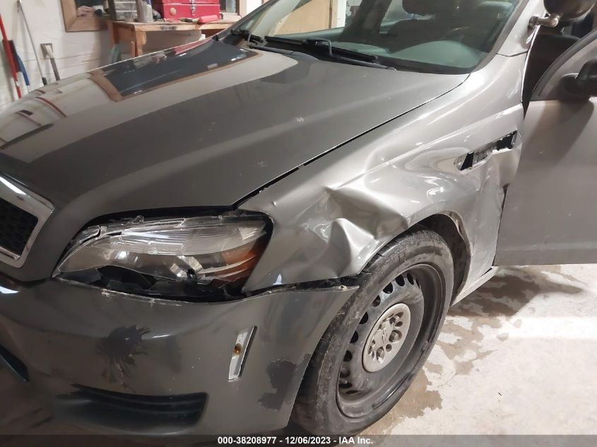 2013 CHEVROLET CAPRICE POLICE 6G1MK5U34DL829361