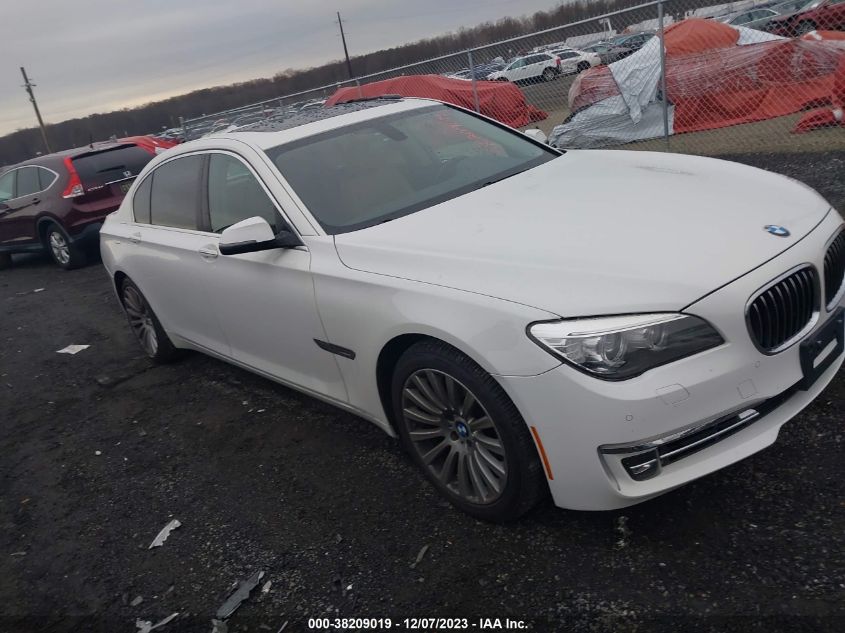 2013 BMW 7 SERIES 740LI XDRIVE WBAYF4C50DDE23837