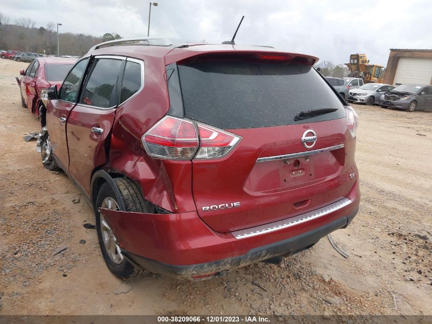 2016 NISSAN ROGUE S/SL/SV - 5N1AT2MT3GC919331