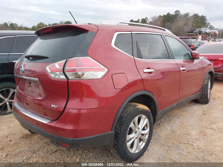 2016 NISSAN ROGUE S/SL/SV - 5N1AT2MT3GC919331