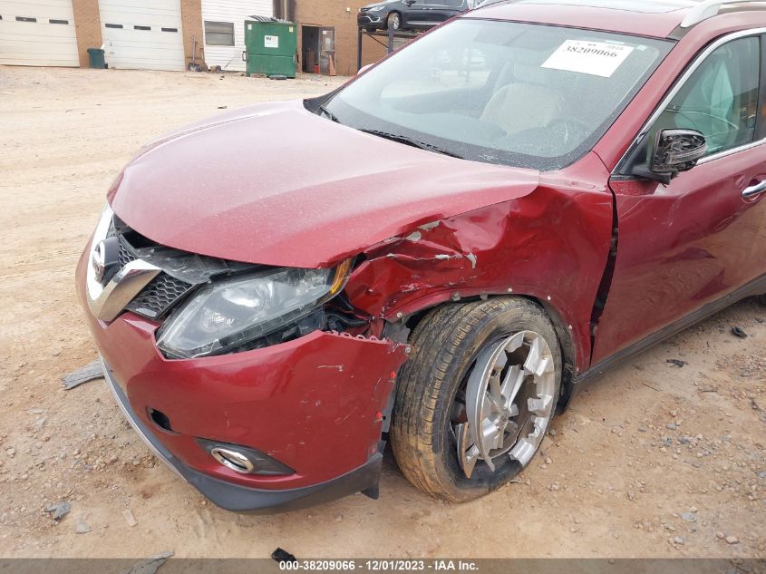 2016 NISSAN ROGUE S/SL/SV - 5N1AT2MT3GC919331