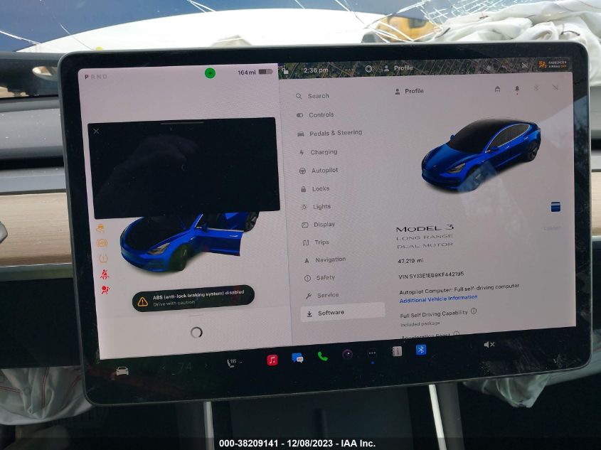 2019 TESLA MODEL 3 LONG RANGE/PERFORMANCE - 5YJ3E1EB9KF442195