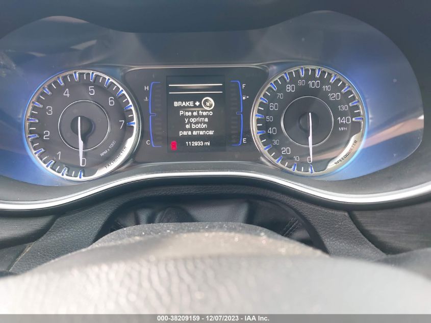 2015 CHRYSLER 200 LIMITED - 1C3CCCAB6FN644799